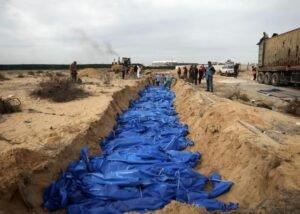 mass graves