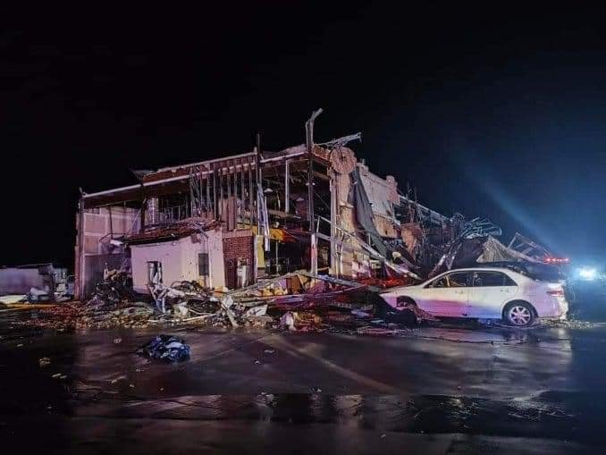 11 killed as tornadoes leave trail of death and destruction in three US ...