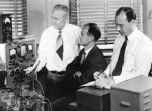 John Bardeen and Walter Brattain