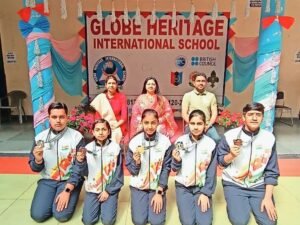 ग्लोब हेरिटेज ने कराटे चैंपियनशिप में पाई विजय