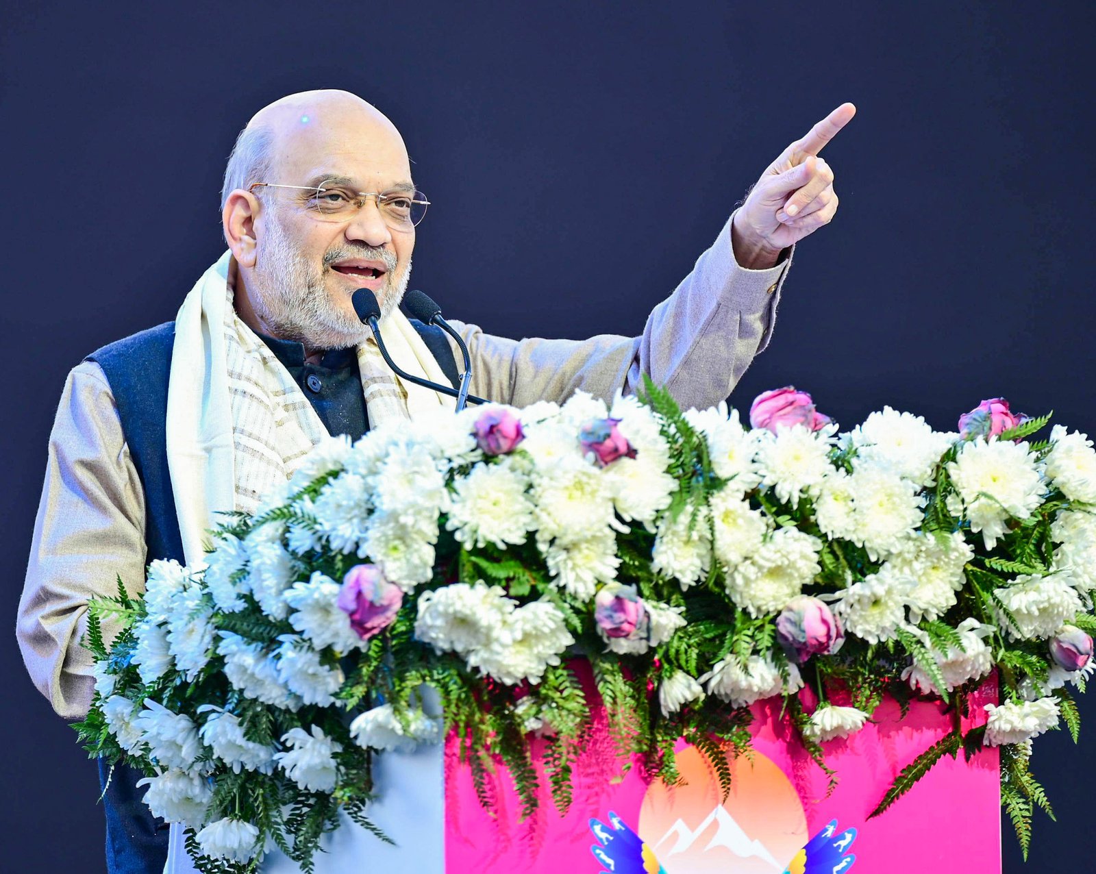 दिल्ली में अखिल भारतीय स्पीकर्स सम्मेलन का उद्घाटन करते गृहमंत्री अमित शाह