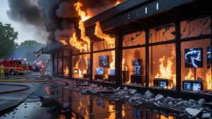 "Massive fire at Raja Garden electronic store in Delhi kills 3, injures 1"