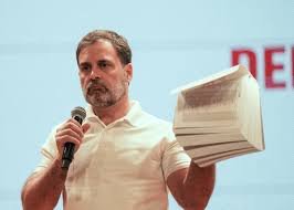 राहुल गांधी बोले- लोकसभा चुनाव के नतीजों में हेरफेर किया गया