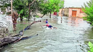 Nangal canal breach Punjab Anandpur Sahib Hydel Canal erosion Harjot Singh Bains canal flood response BBMB canal damage Punjab NDRF rescue Ropar floods