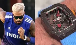 Hardik Pandya 20 crore watch Richard Mille RM watch Hardik Pandya Instagram photo Latest cricket news Breaking news sports Hardik Pandya luxury lifestyle